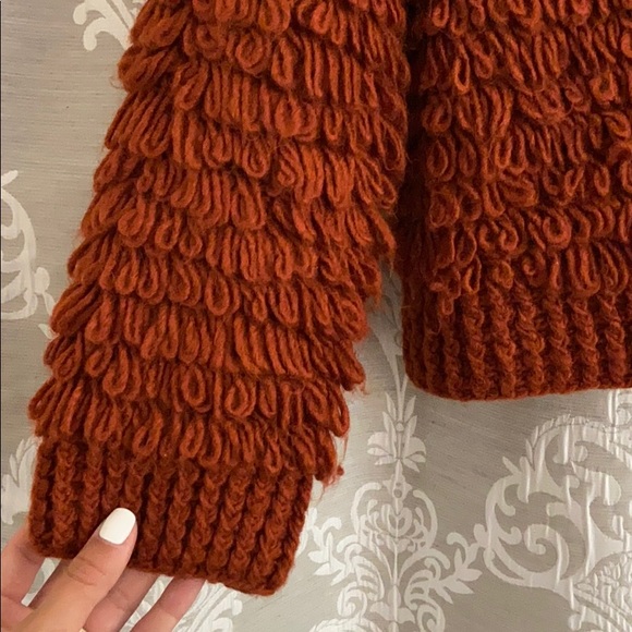 Small Rust Furry Jacket - Picture 2 of 4